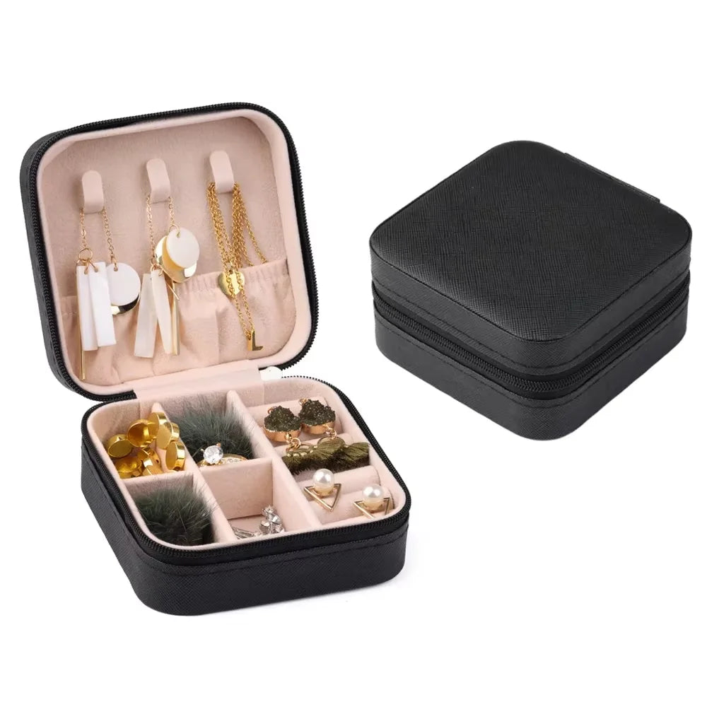 Leather Jewelry Mini Storage Box