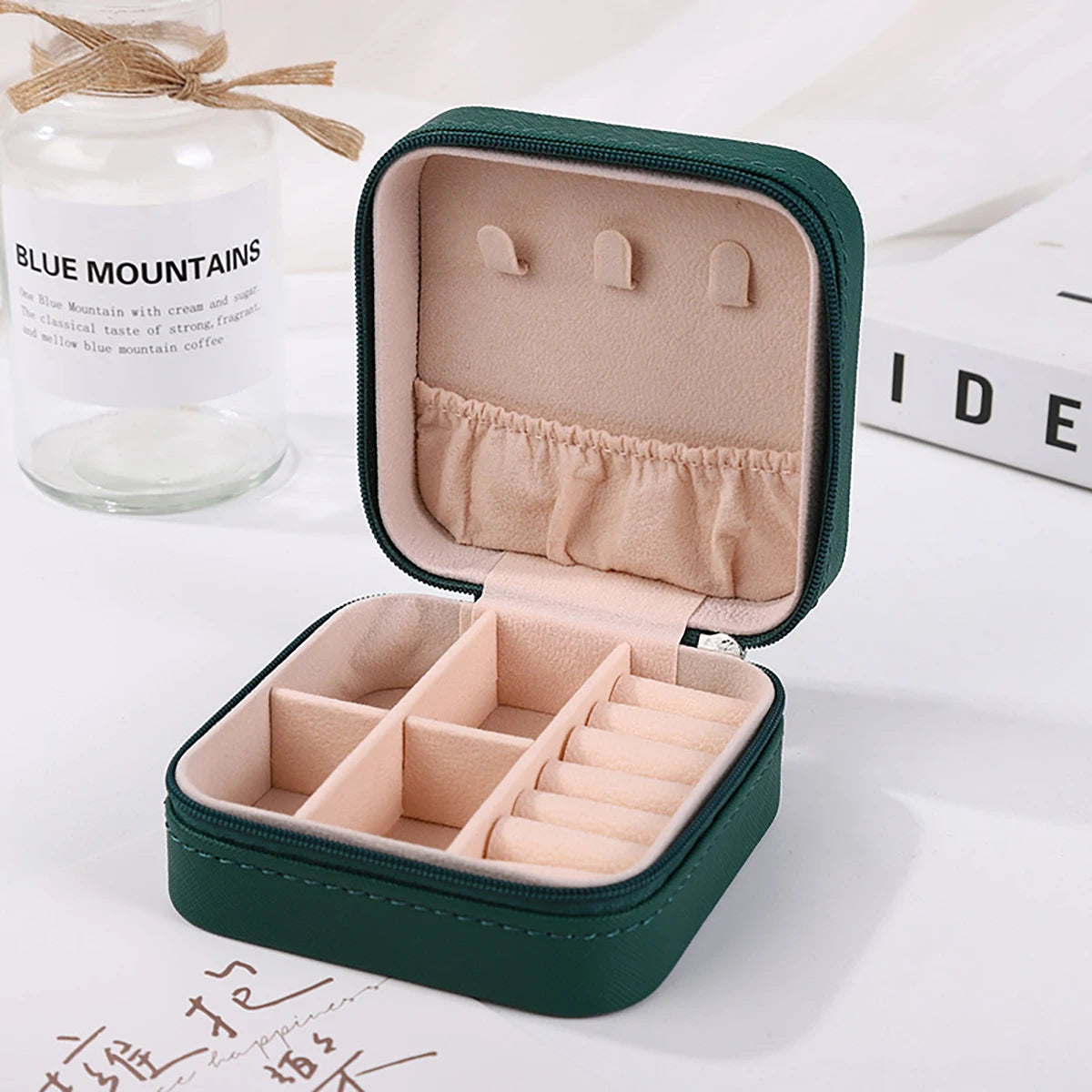 Leather Jewelry Mini Storage Box
