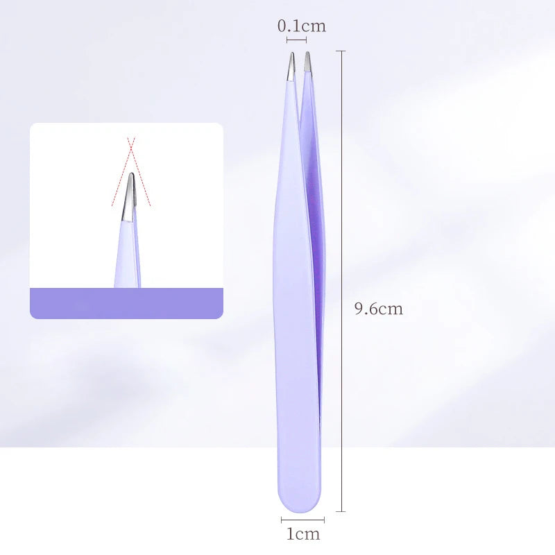 1Pcs Eyebrow Tweezers