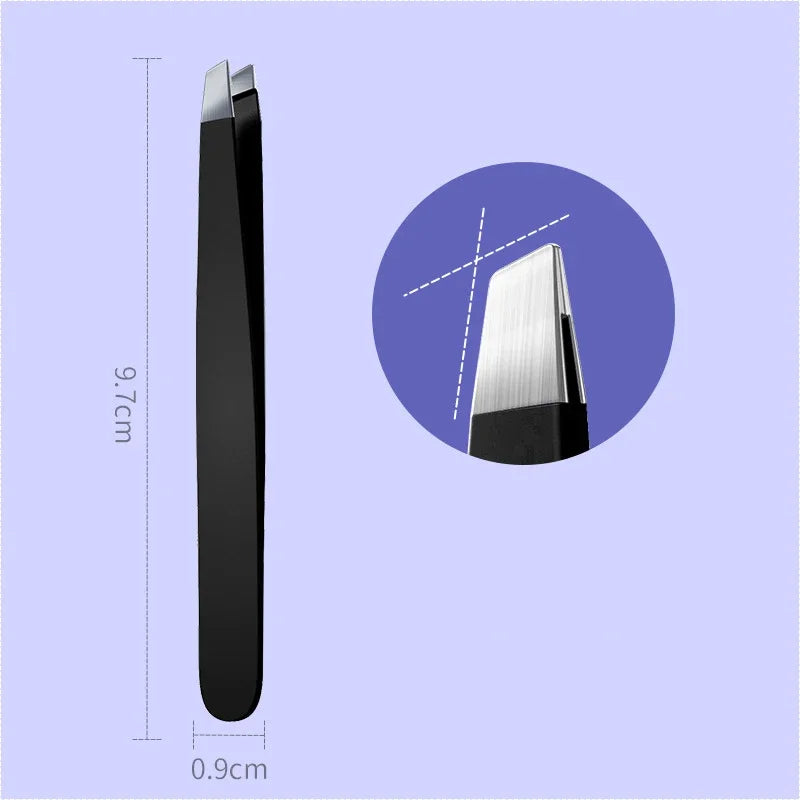 1Pcs Eyebrow Tweezers