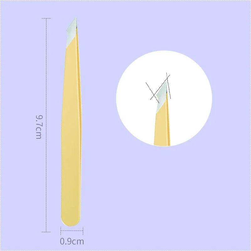 1Pcs Eyebrow Tweezers