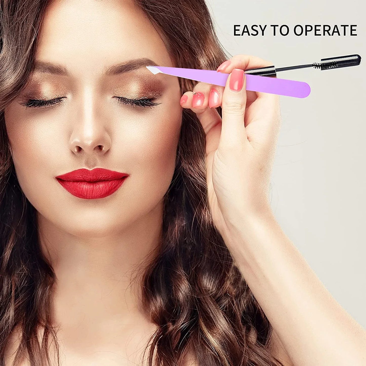 1Pcs Eyebrow Tweezers