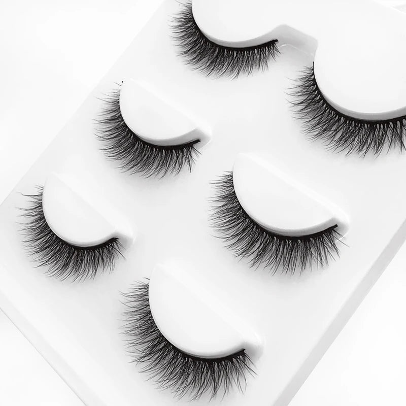 3 pairs 3D Faux Mink Eyelashes